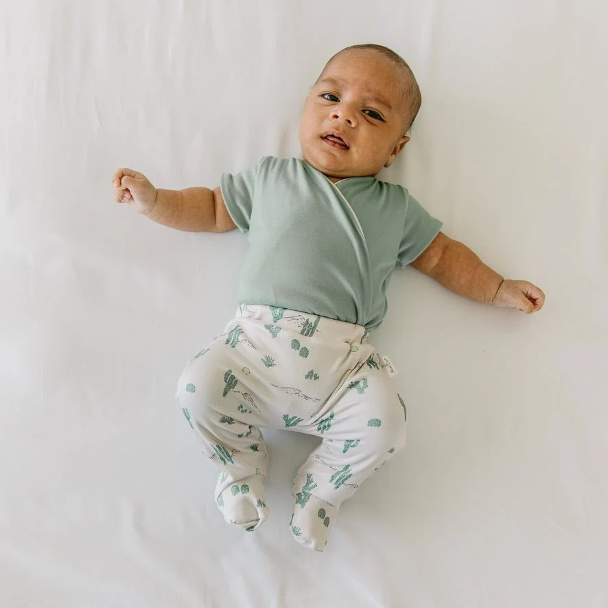 SHORT SLEEVE ONESIE OUTFIT BUNDLE in Classic Brushed - Image 4