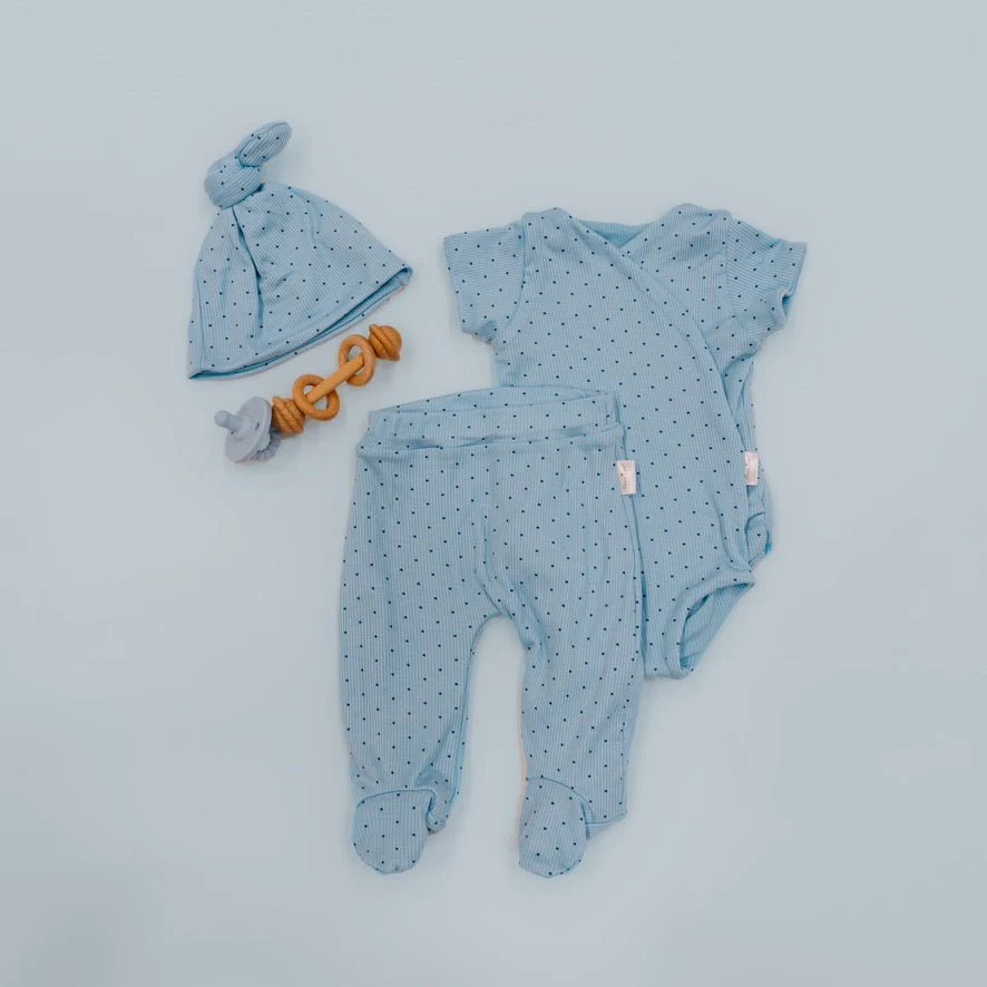 SHORT SLEEVE ONESIE OUTFIT BUNDLE in Silky Modal - Image 8