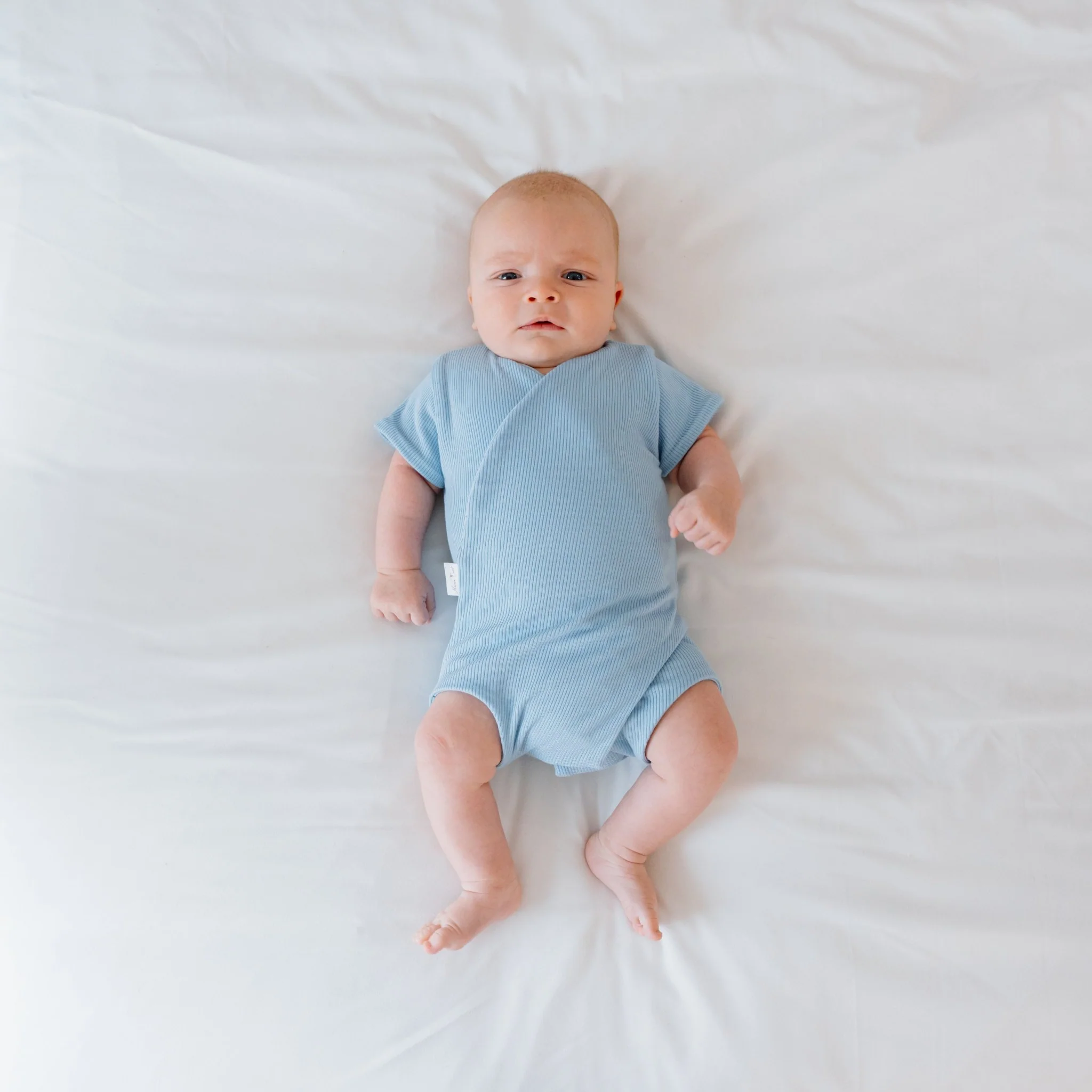 SHORT SLEEVE ONESIE OUTFIT BUNDLE in Silky Modal - Image 9